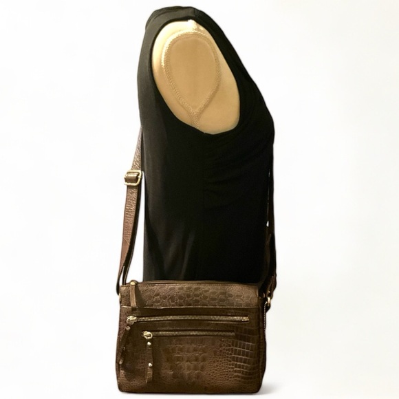 Crossbody Leather Bag, Great American Leather Bag - Picture 2 of 8